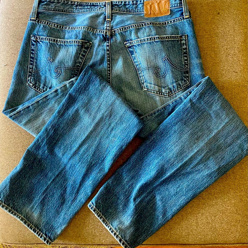 33x34 AG Adriano Goldschmied “The Protègè” Straight Leg Jeans Mens